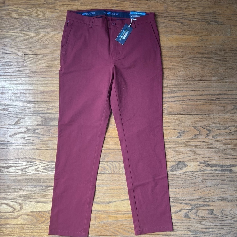 NEW Vineyard Vines On the Go Pant Crimson Red 32x30 NWT